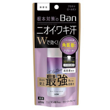 LION Ban Sweat Block Platinum Roll On кульковий дезодорант-антиперспірант без аромату, 40 мл