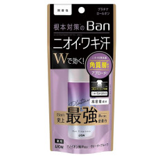 LION Ban Sweat Block Platinum Roll On кульковий дезодорант-антиперспірант без аромату, 40 мл