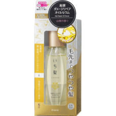 Kracie Ichikami Japanese Herbal масло для волос с термо- и UV-защитой, 60 мл