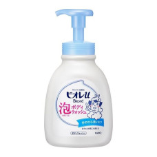 Kao Biore U Foaming Body Wash Fresh Floral пінне мило для тіла для дітей і дорослих, 600 мл