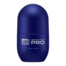 Kao Men's Biore Deodorant Roll-On PRO чоловічий кульковий дезодорант без алюмінію, аромат аква-цитрус, 55 мл