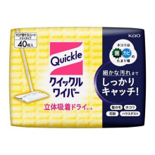 Kao Quickle Wiper Dry Sheets сухі серветки для швабри, 40 шт