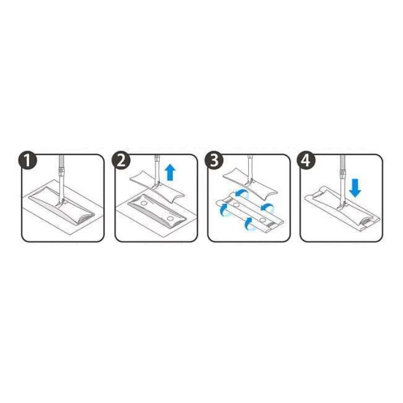 Kao Quickle Wiper Dry Sheets сухі серветки для швабри, 40 шт