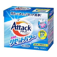 Kao Attack High Penetration Reset Power концентрований антибактеріальний пральний порошок 800 г