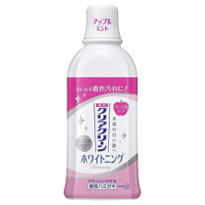 Kao Clear Clean Whitening відбілюючий ополіскувач для ротової порожнини смак яблучної м'яти, 600 мл
