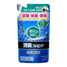 Kao Resesh Disinfectant EX дезодорирующий антибактериальный спрей для одежды и помещений, запасной блок 320 мл