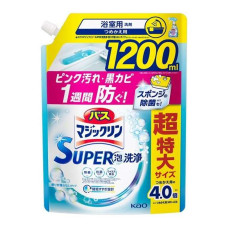 Kao Bath Magiclean Super очищуючий засіб для ванної без запаху, поповнення 1200 мл