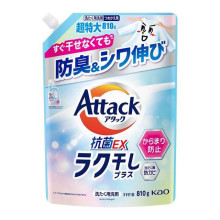 Kao Attack Antibacterial EX Easy Drying Plus антибактеріальний рідкий засіб для прання, поповнення 810 г