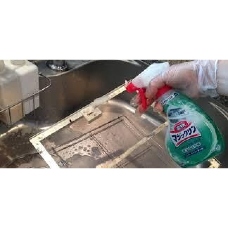 Kao Magiclean средство для очистки кухонных плит, металлических поверхностей, решеток, столешниц, спрей 400 мл