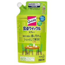 Kao Quickle Table Cleaner Spray очищуючий засіб для столу і поверхонь кухні антибактеріальний, поповнення 250 мл