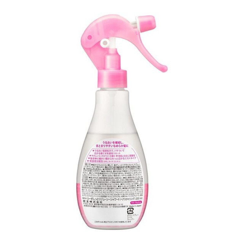 Kao Liese Juicy Shower увлажняющий спрей для волос с UV-защитой, 200 мл