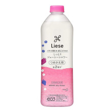 Kao Liese Juicy Shower увлажняющий спрей для волос с UV-защитой, 340 мл, сменный блок