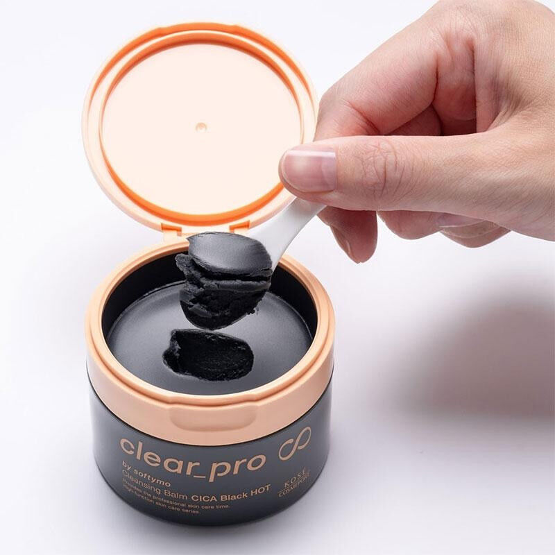 KOSE Softymo Clear Pro согревающий бальзам для снятия макияжа 90 г