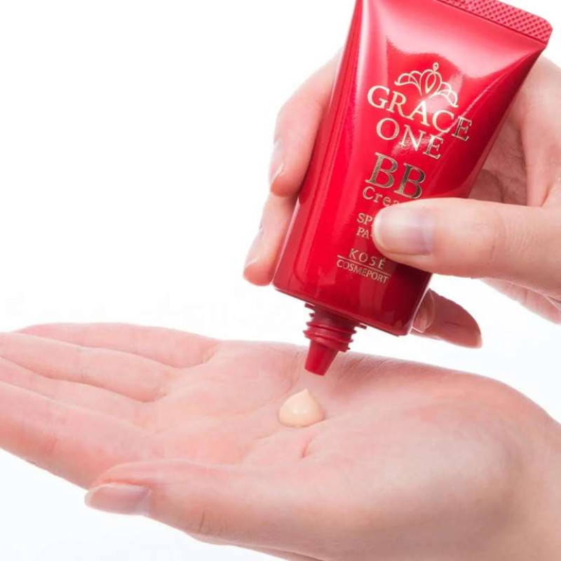 KOSE Grace One BB Cream 01, BB крем для зрілої шкіри, SPF35/PA+++, 50 г