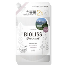 KOSE SS Bioliss Botanical шампунь для непослушных волос, сменный блок 680 мл