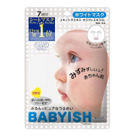 KOSE Clear Turn Babyish White освітлююча маска з вітаміном C 7 шт
