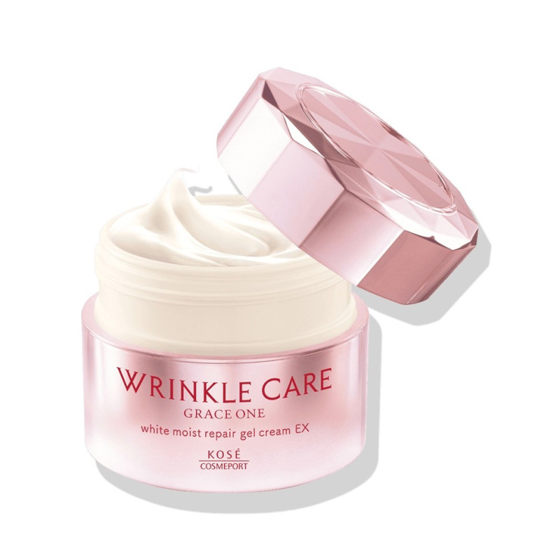 KOSE Grace One Wrinkle Care EX освітлюючий гель-крем від зморшок 100 г