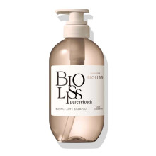 Kose SS Biolis Pure Retouching Bouncy Airy shampoo шампунь для об'єму волосся, дозатор 480ml