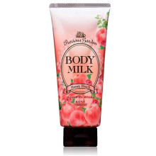 KOSE Precious Garden молочко для тела с маслами и ароматом персика, 200 г