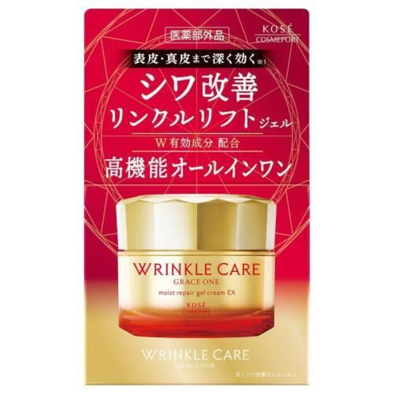 KOSE Grace One Wrinkle Care EX увлажняющий гель-крем от морщин 100 г