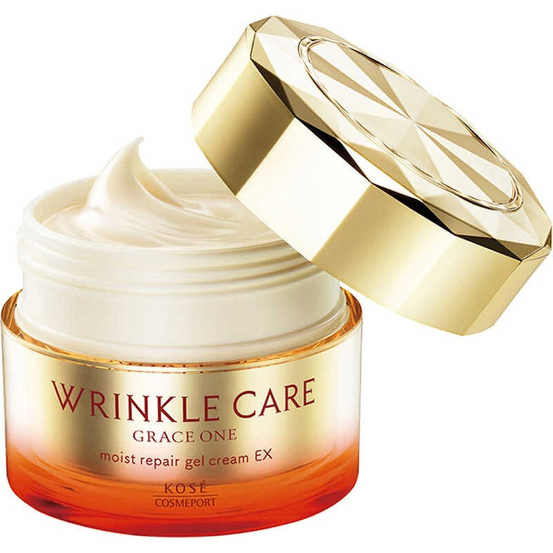 KOSE Grace One Wrinkle Care EX зволожувальний гель-крем від зморшок рефіл 90 г
