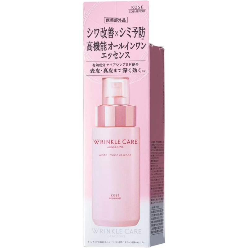 KOSE Grace One Wrinkle Care осветляющая эссенция от морщин 180 мл