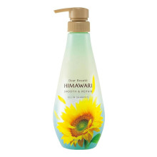 Kracie HIMAWARI Oil-in Smooth розгладжуючий шампунь & Repair 500 мл