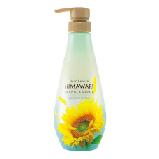 Kracie HIMAWARI Oil-in Smooth розгладжуючий шампунь & Repair 500 мл
