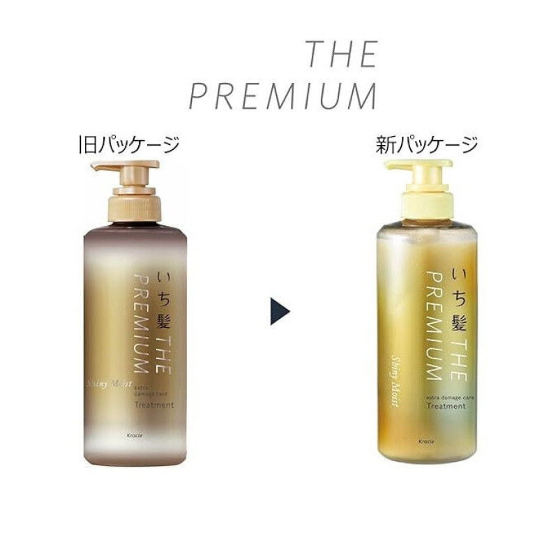 Kracie Ichikami THE PREMIUM кондиционер для сухих волос 480 г
