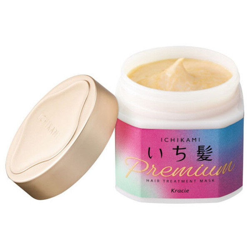 Kracie Ichikami Premium маска с маслами и эффектом обёртывания, 200 г