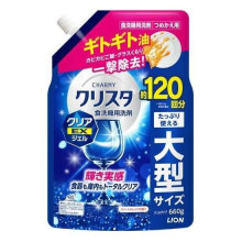 LION CHARMY Crystal Clear EX жидкость для посудомоечной машины с апельсиновым ароматом, запасной блок 660 г
