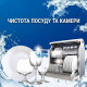 LION CHARMY Crystal Clear EX дезодоруюча рідина для посудомийної машини, поповнення 660 г