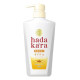 LION Hadakara Oil-in жидкое увлажняющее мыло для тела, аромат розы, 480 мл