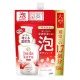 LION Hadakara Foam увлажняющее пенное мыло для тела с цветочным ароматом, сменный блок 750 мл для дозаторов-пенообразователей