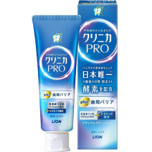 LION Clinica PRO plus Periodontal Barrier зубна паста з фтором та ферментами, свіжа м'ята, 95 г