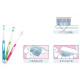LION Clinica Flat Cut зубна щітка 4-рядна, плаский зріз, середня жорсткість, 1 шт