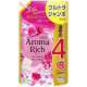 LION Soflan Aroma Rich Catherine парфумований кондиціонер для білизни, аромат квітів і фруктів, поповнення 1520 мл