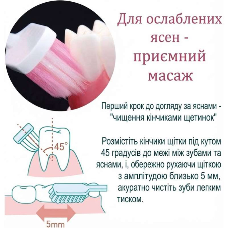 LION Systema Gum Plus Wide Regular зубна щітка ультратонка щетина, догляд за яснами, (Е51) середня жорсткість, 1 шт
