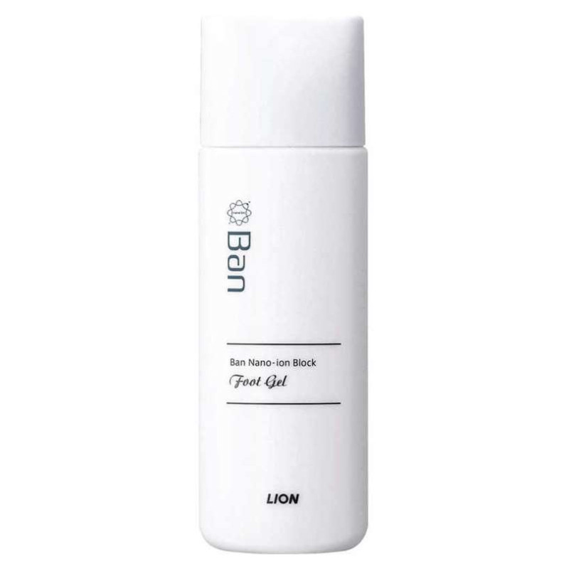 LION Ban Nano Ion Block foot gel нано-ионный гель-блокатор пота для ног, 40 мл