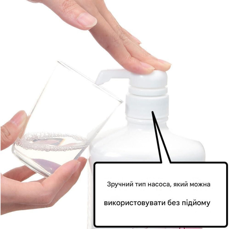 LION Systema Haguki Plus ополіскувач для ротової порожнини без спирту, трав'яний м'ятний, 900 мл