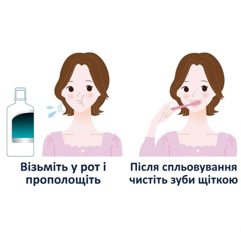LION Systema Haguki Plus Premium ополаскиватель для полости рта кристальная мята, 600 мл