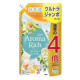 LION Soflan Aroma Rich Claire парфумований кондиціонер для білизни, аромат неролі, поповнення 1520 мл