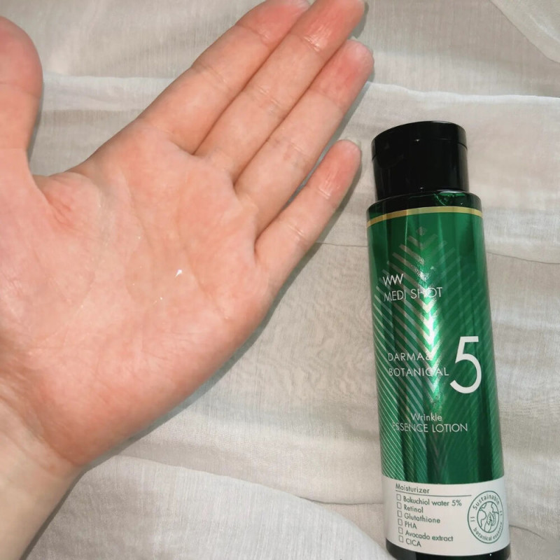 Meishoku Medi Shot Derma лосьйон від зморшок & Botanical з бакучіолом 150 мл