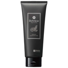 Meishoku Detclear Bright&Peel Essence Cleansing Gel гель демакіяжу та очищення пор з вугіллям та глиною 180g