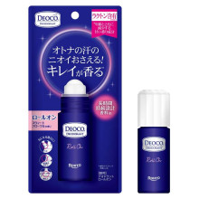 ROHTO Deoco Deodorant Roll-On кульковий дезодорант без алюмінію, проти запаху поту, 30 мл