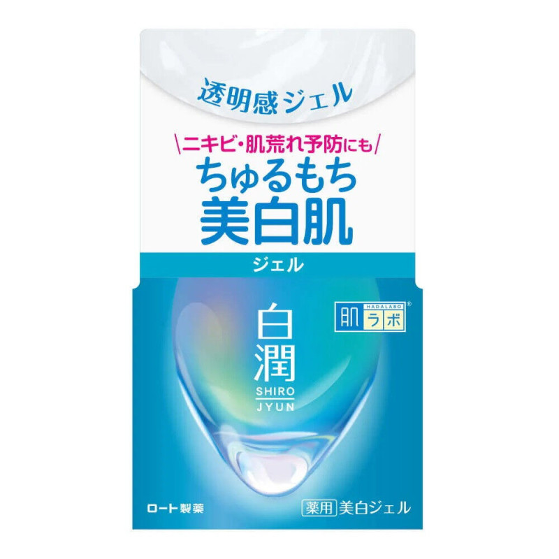 ROHTO Hada Labo Shirojun Medicated Whitening Gel освіжаючий освітлюючий гель з транексамовою кислотою, 100 г