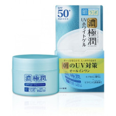 ROHTO HADA LABO Koi-Gokujyun UV White Gel SPF50+ PA++++ сонцезахисний гіалуроновий гель для обличчя, 90 г