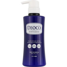 ROHTO Deoco Body Cleanse гель для душа с лактоном и каолином, возвращает естественный запах, 350 мл
