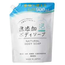 Rocket Soap Foaming Natural Body Soap пенное мыло для тела без добавок, запасной блок 900 мл для дозаторов-пенообразователей