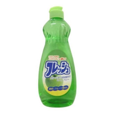Rocket Soap Green Apple рідина для миття посуду, овочів і фруктів, ферменти та фруктові кислоти, аромат зелене яблуко, 600 мл